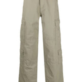 Green pants, front view