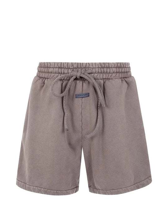 Brown shorts, front view