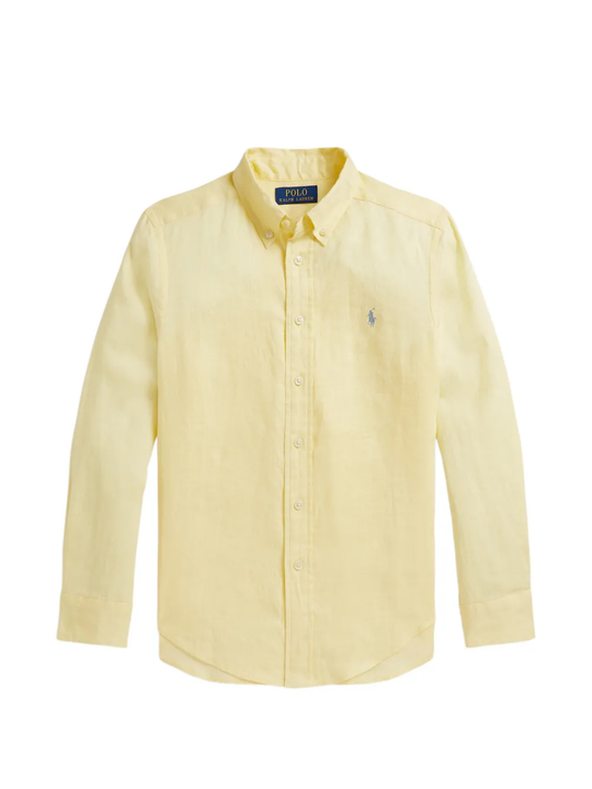 Yellow shirt, front view