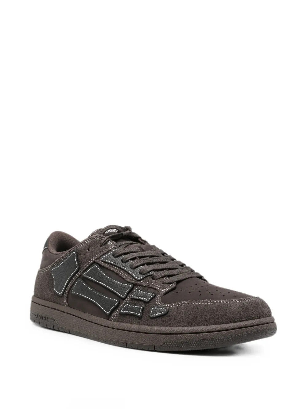 Brown shoes, front view