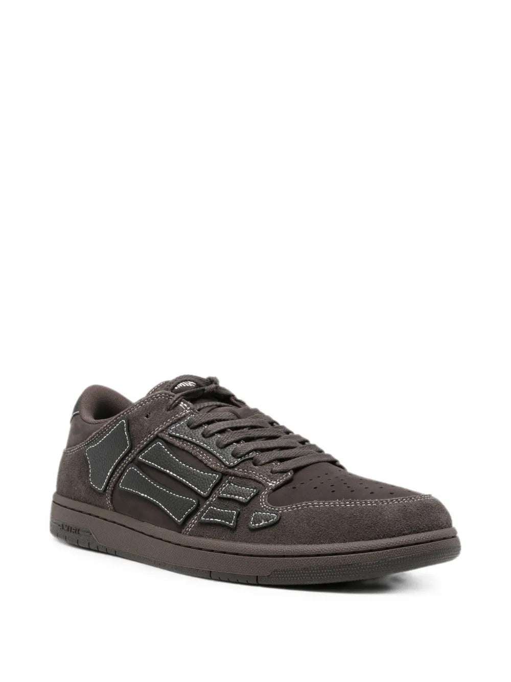 Brown shoes, front view