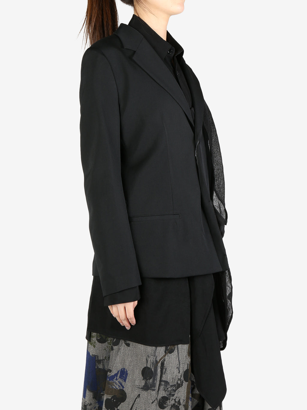 Y'S - Women O-Left Doubled Jacket