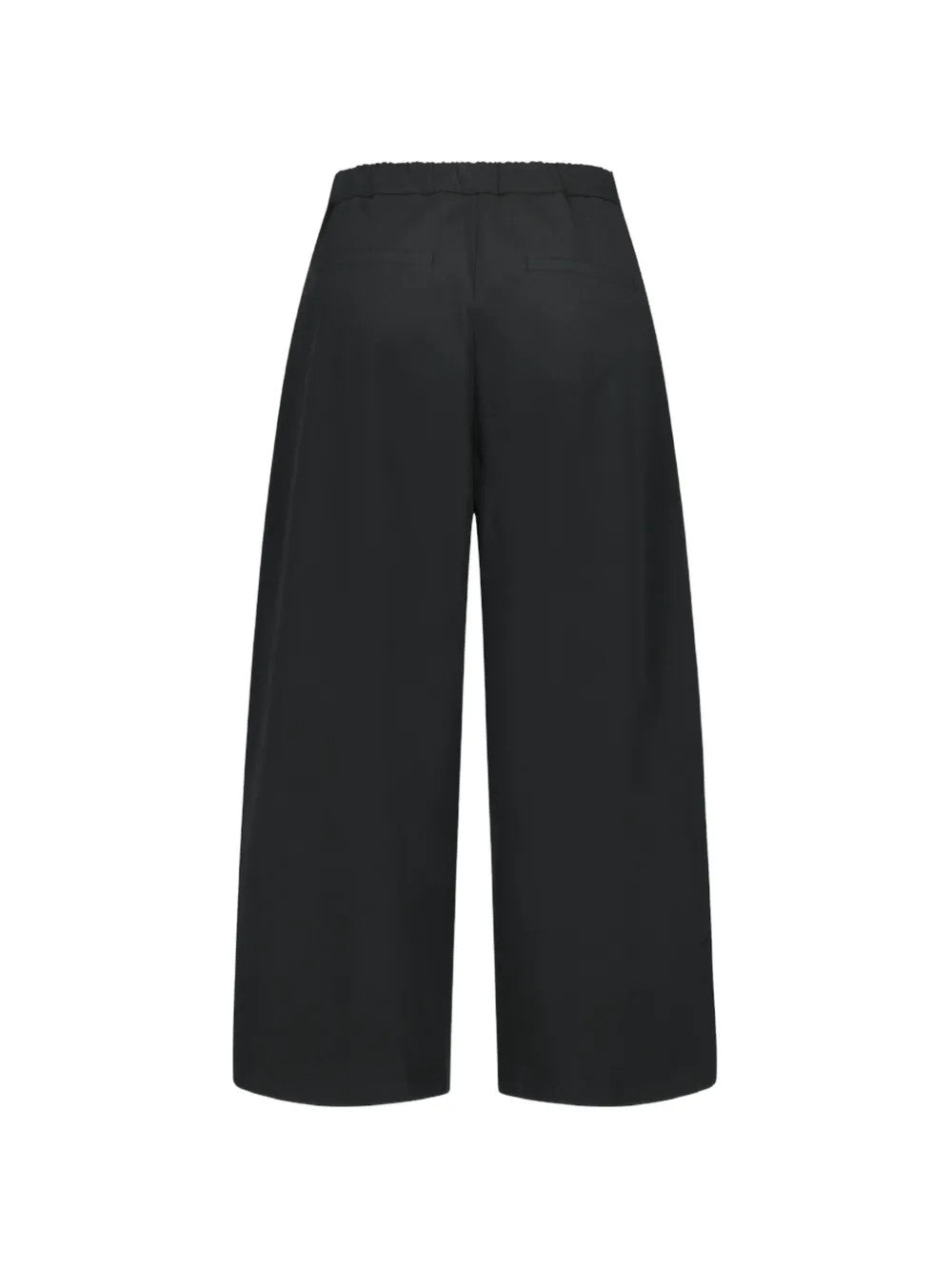 Black pants, back view