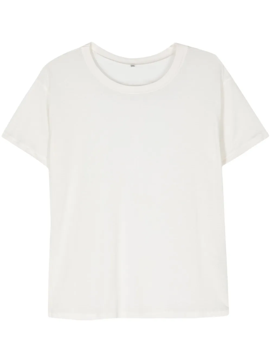 White t-shirt, front view