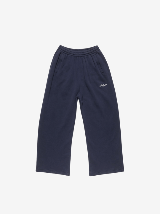 Navy pants, front view