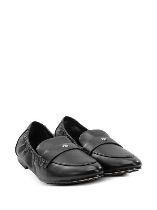 Black loafer, side view