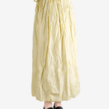 Yellow skirt, full body view