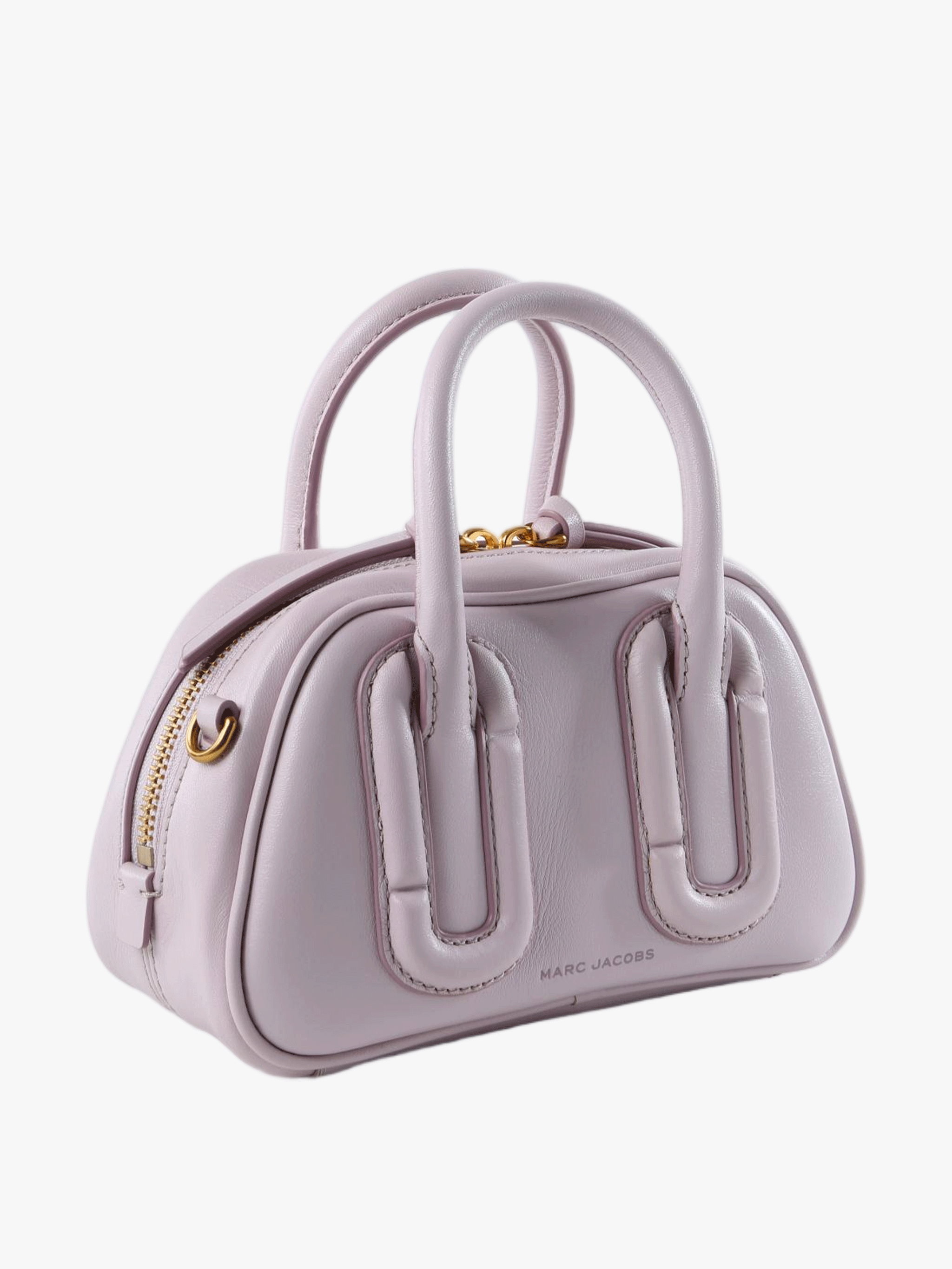 Purple bag, front view