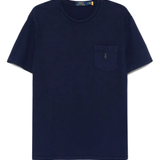 Blue shirt, front view