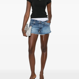 ALEXANDER WANG - Women Boxer And Drop Waistband Pre-Styled Short