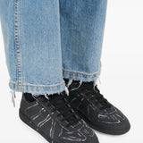 Black shoes, front view