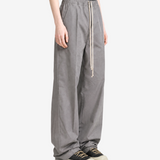 Grey pants, full body view