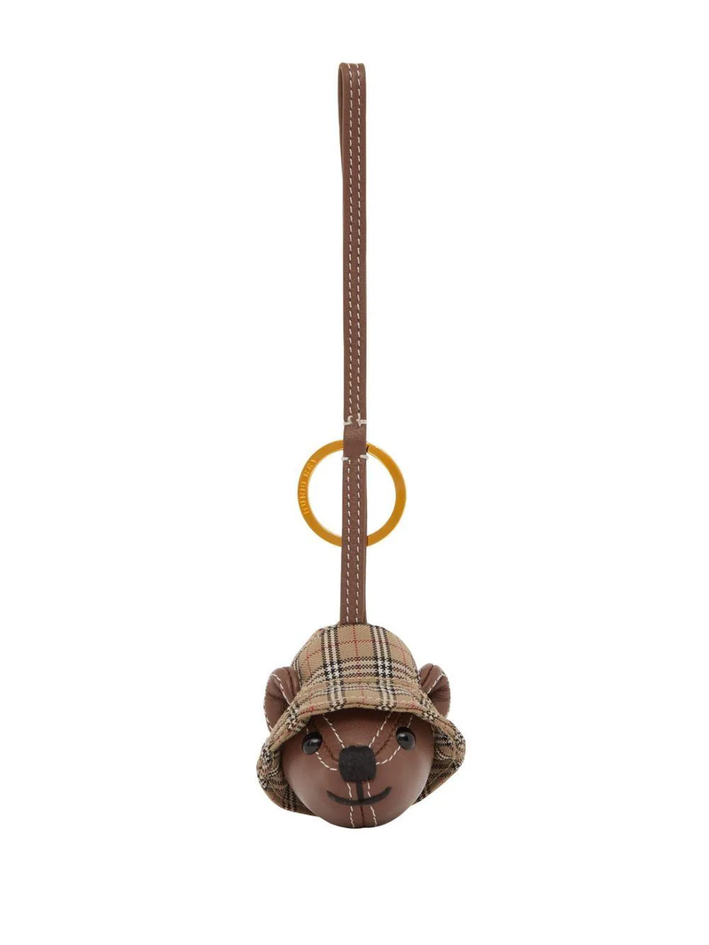 Burberry Thomas Check Bear Bag Charm