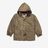 Brown jackets, front view