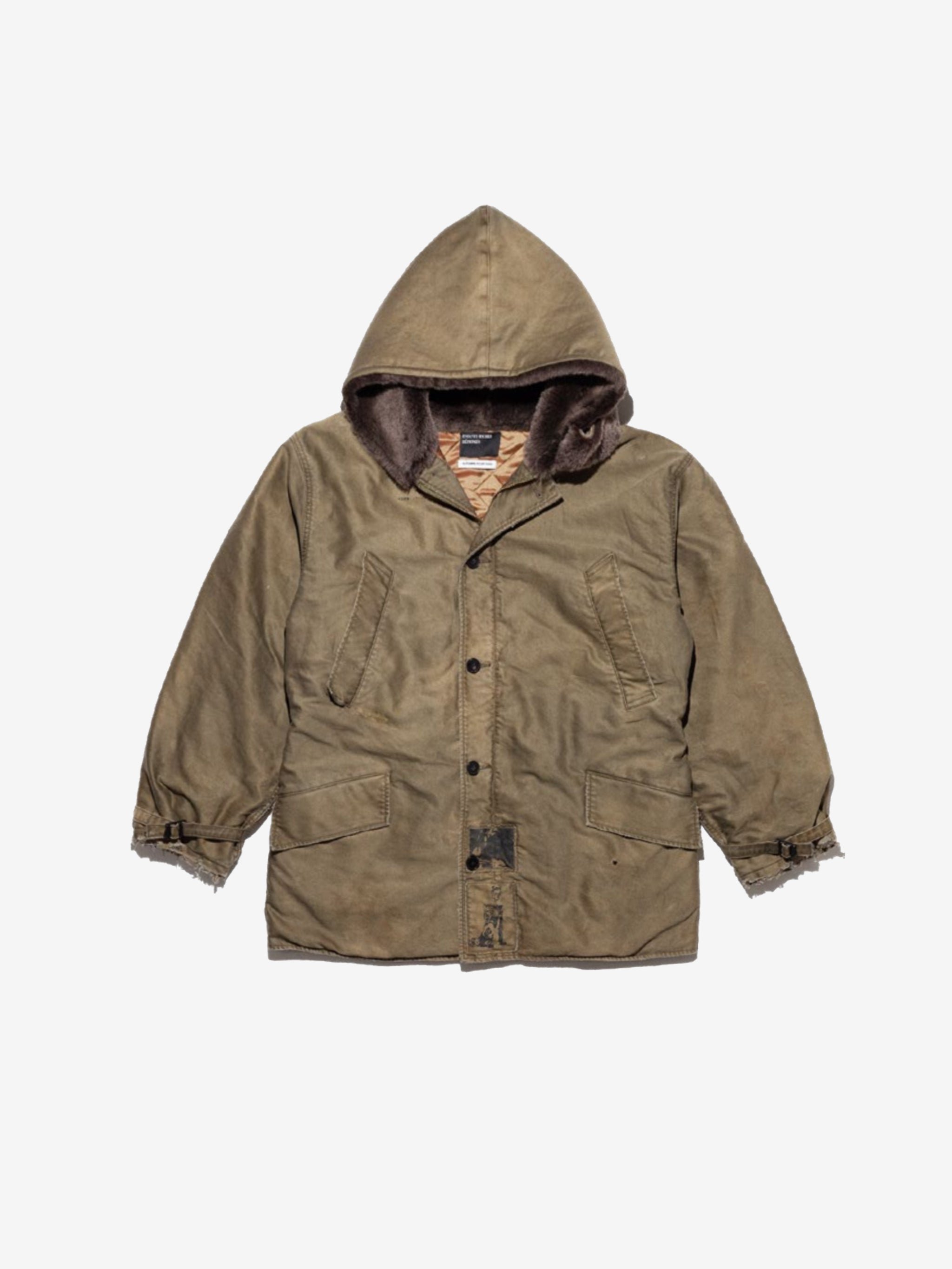 Brown jackets, front view