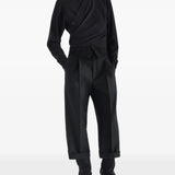 Black top, full body view