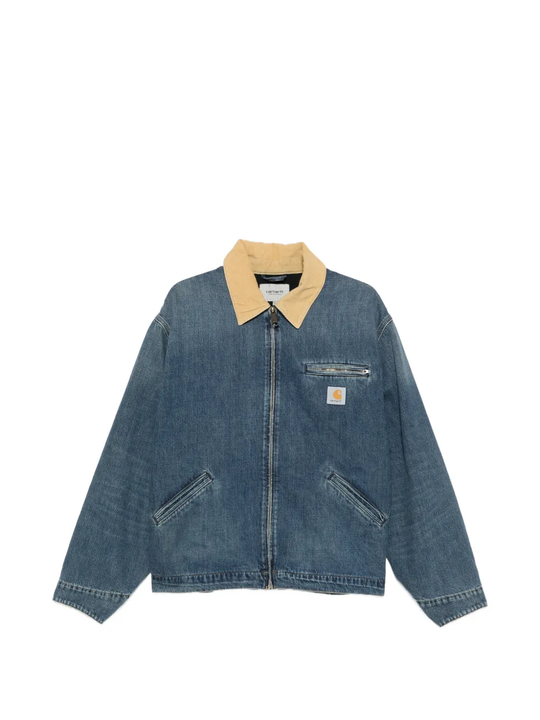 Blue jackets-coats, front view