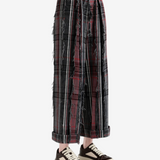 Y'S - Women  O-Front Tuck Turn-Up Pant