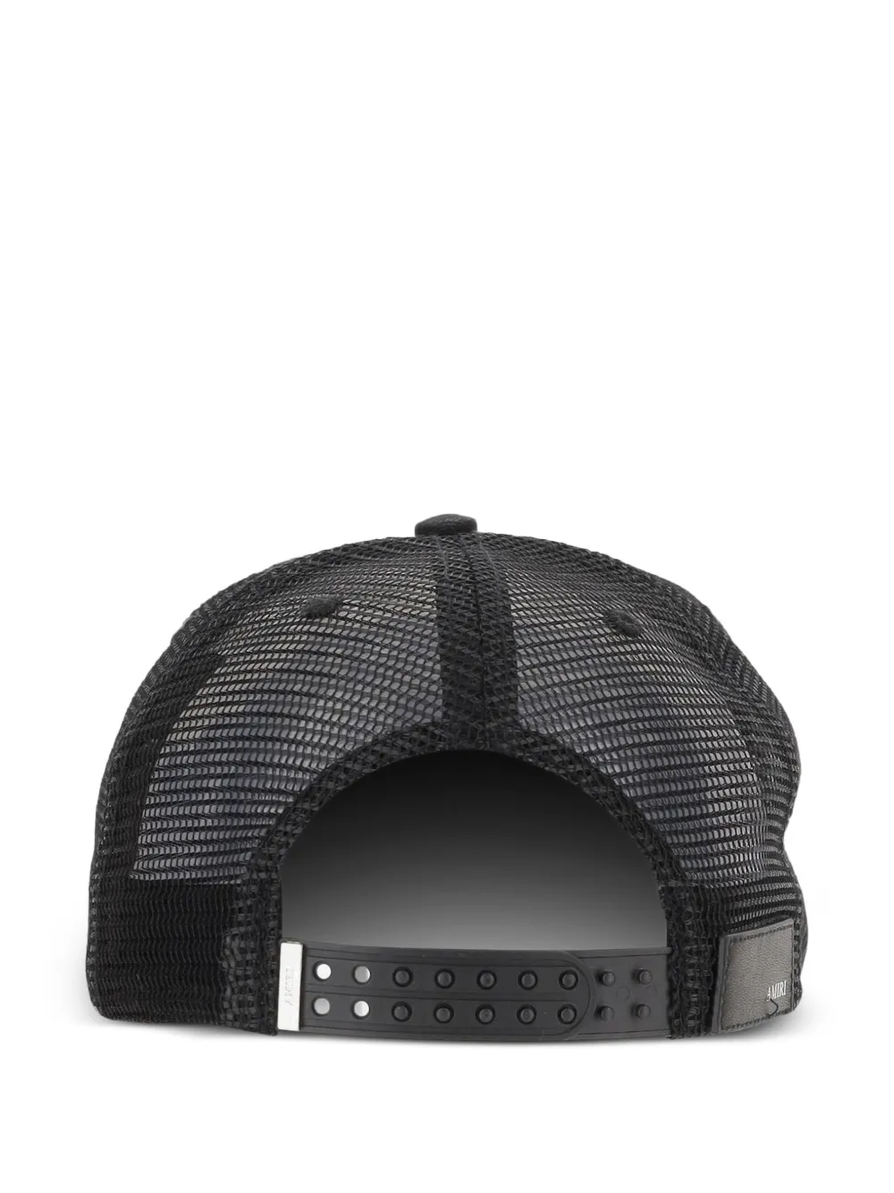Black hat, back view