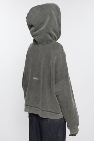 ACNE STUDIOS - Unisex Logo Patch Hooded Sweater