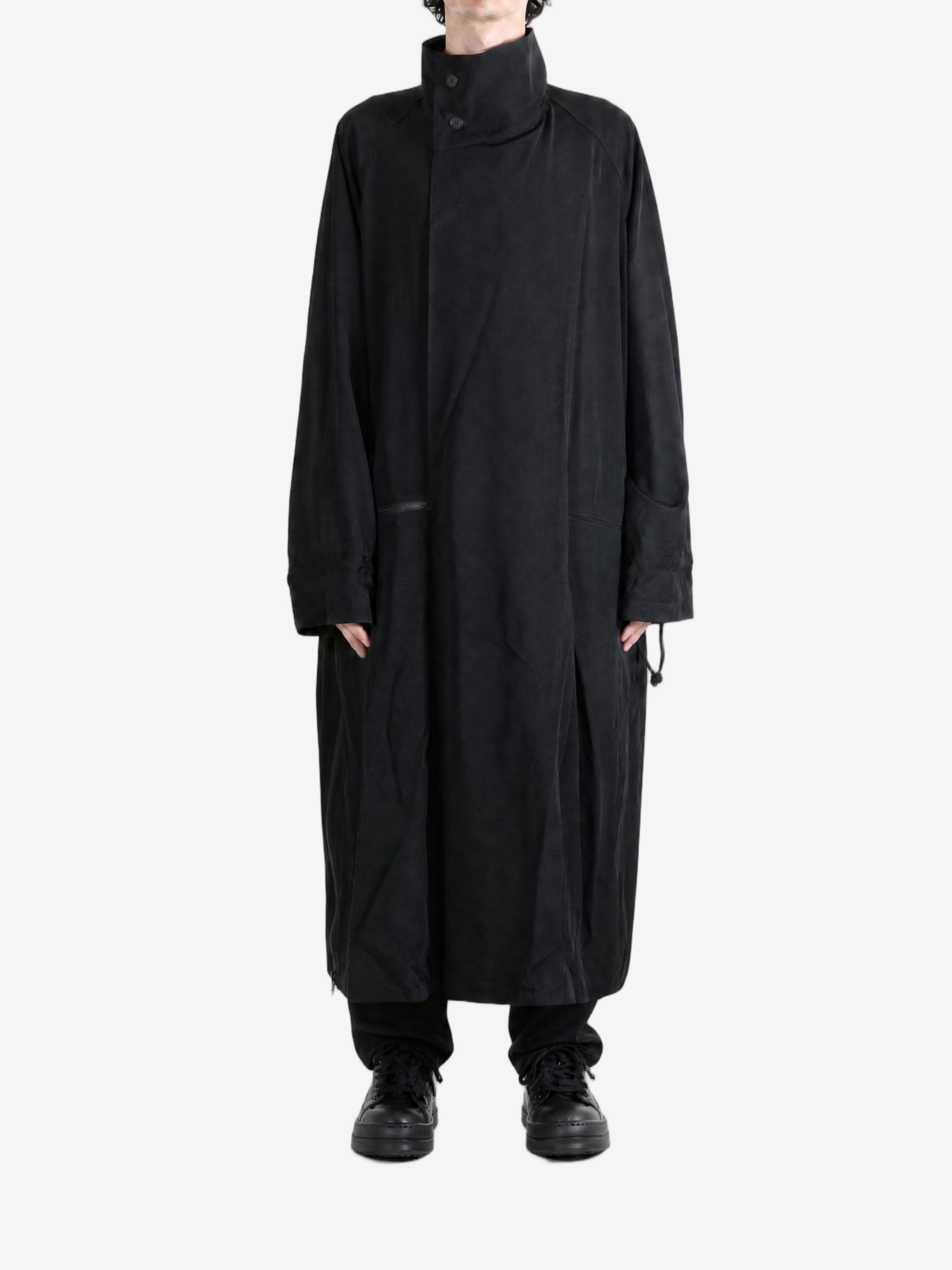 Black jacket, full body view