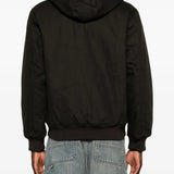 Black jacket, full body view