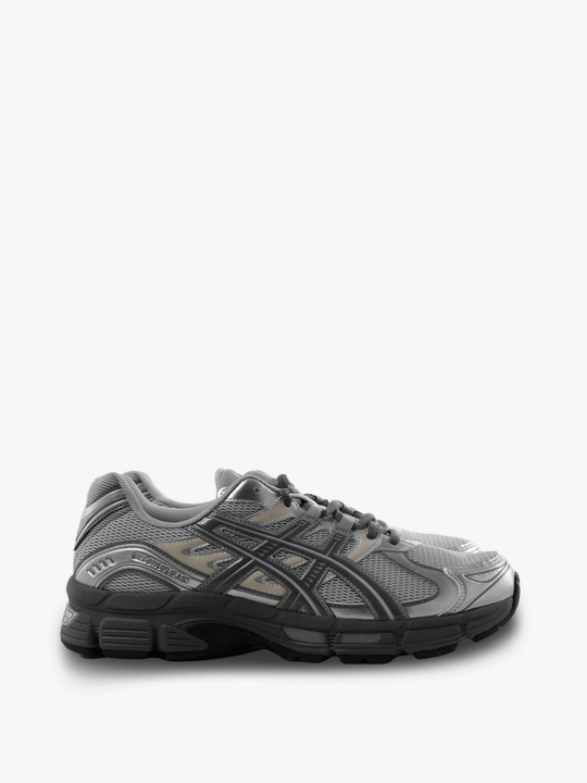 Grey shoes, side view
