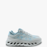 Blue shoes, front view