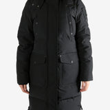 Black coats, full body view