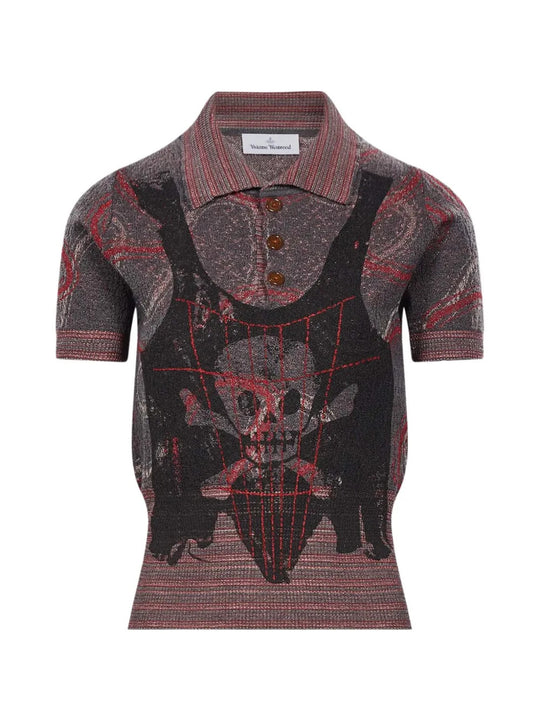Red shirt, front view