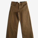 Brown jeans, front view