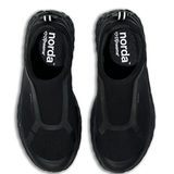 Black sneaker,front view