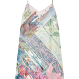 Green dress, front view