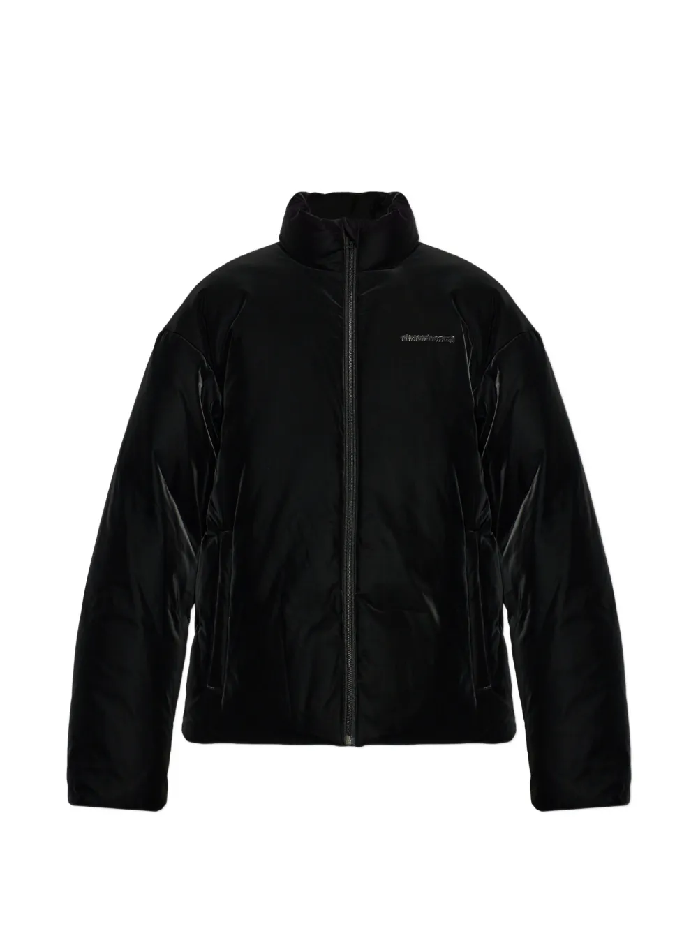 Black jacket, front view