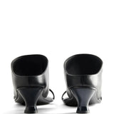 Black heel, back view