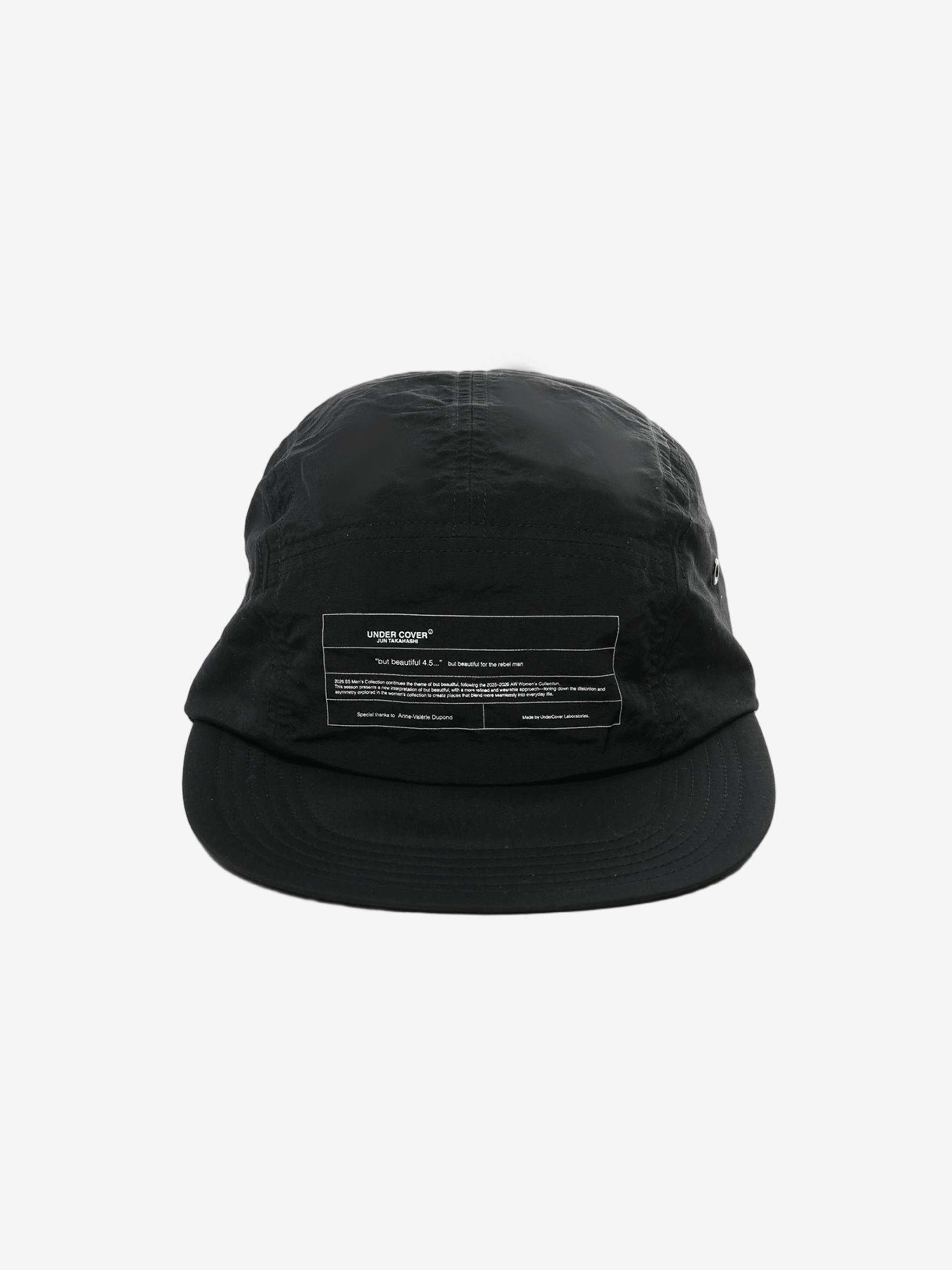 Black cap,front view