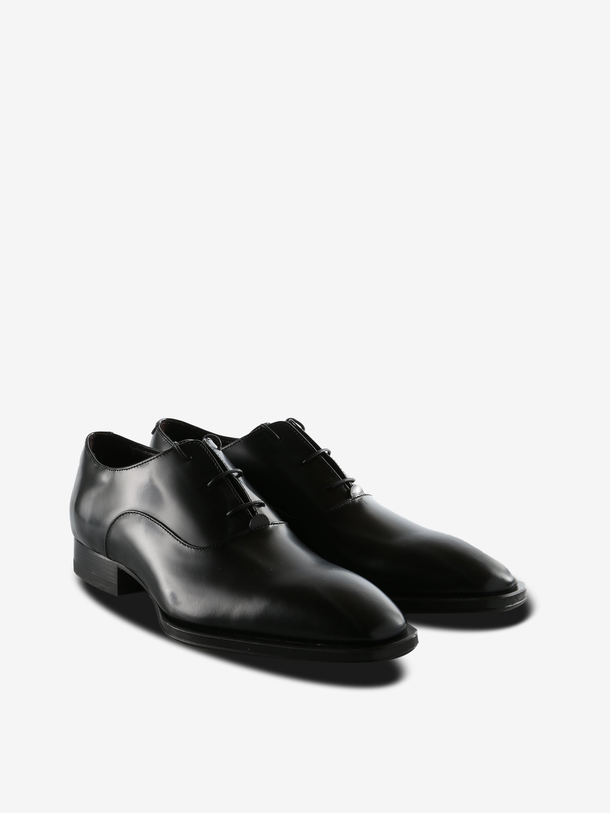 Black shoes, side view