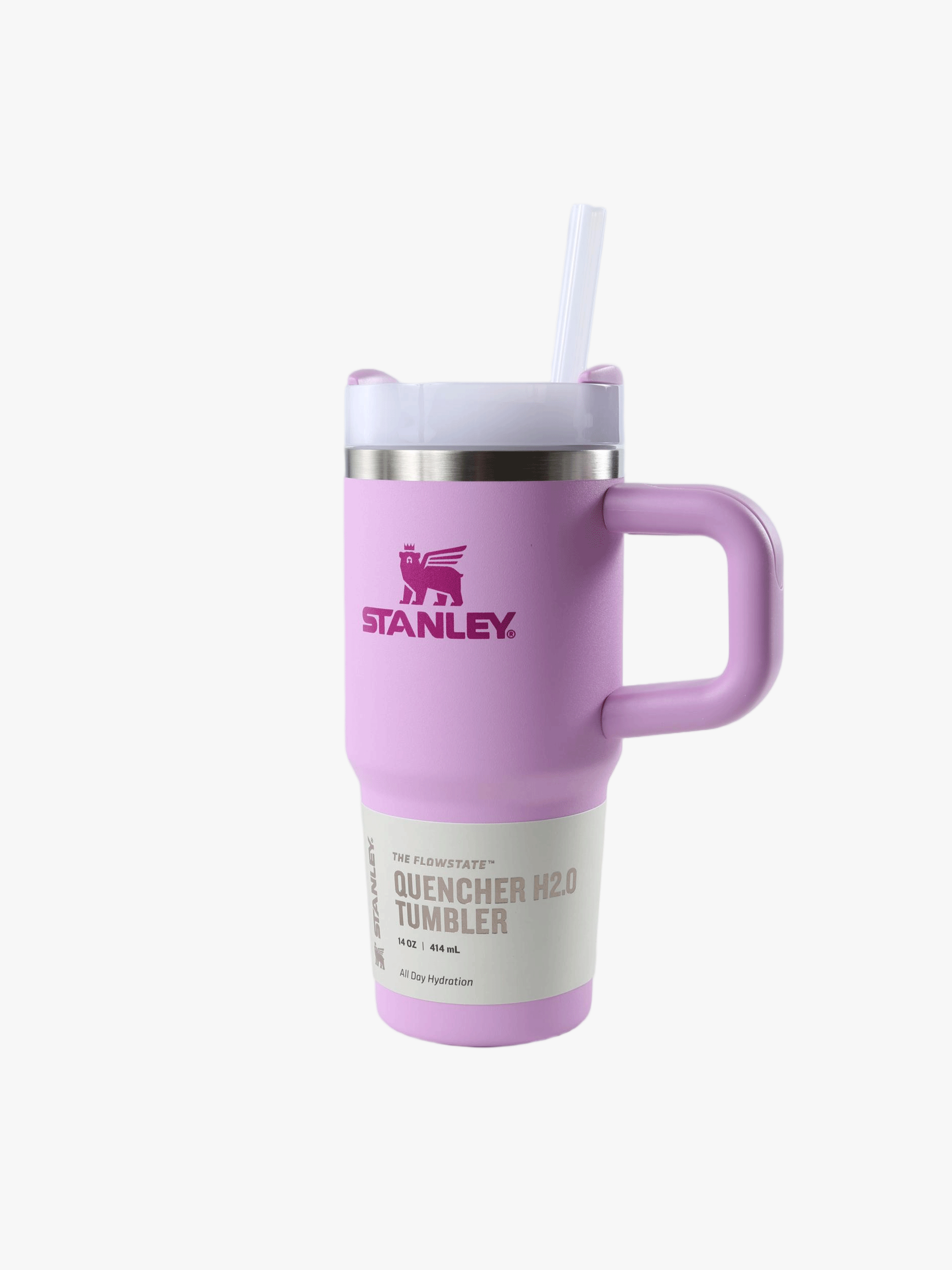 Purple product, front view