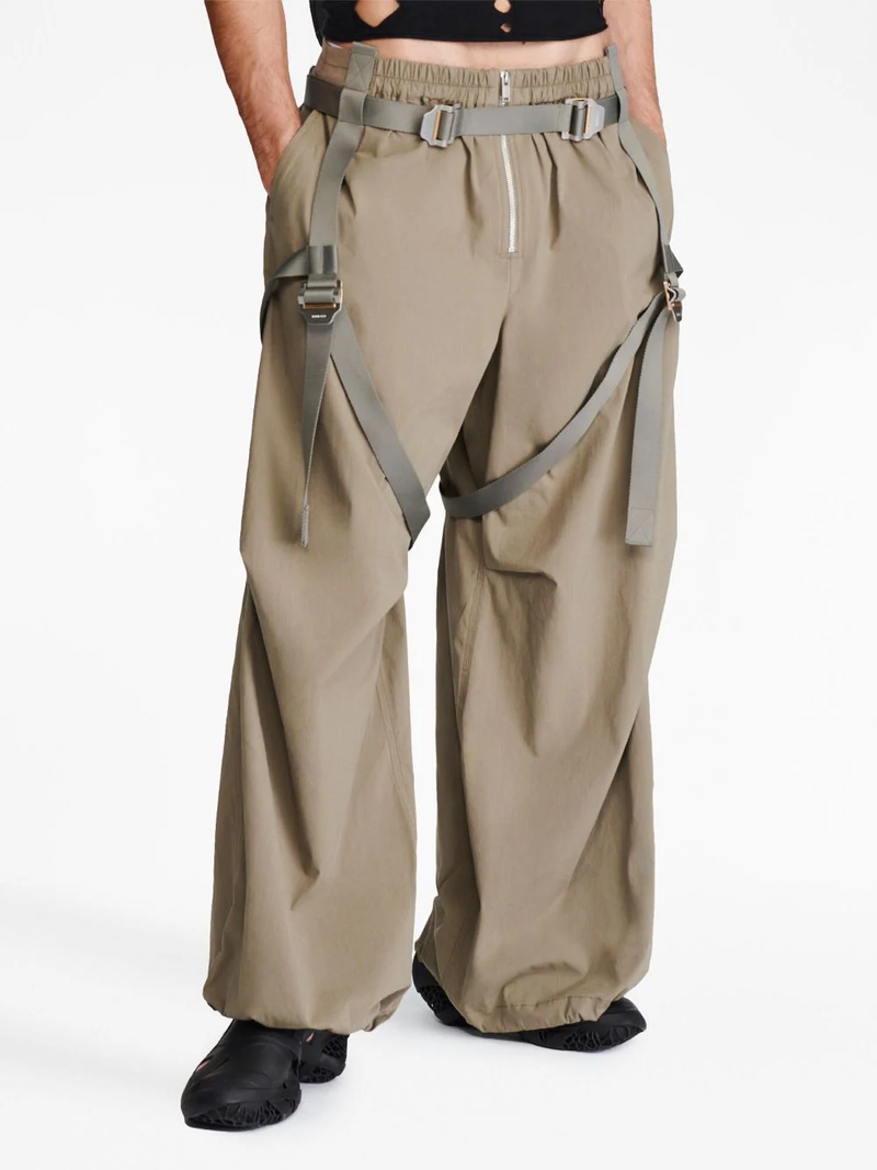 DION LEE Women Technical Shirting Harness Flight Pants