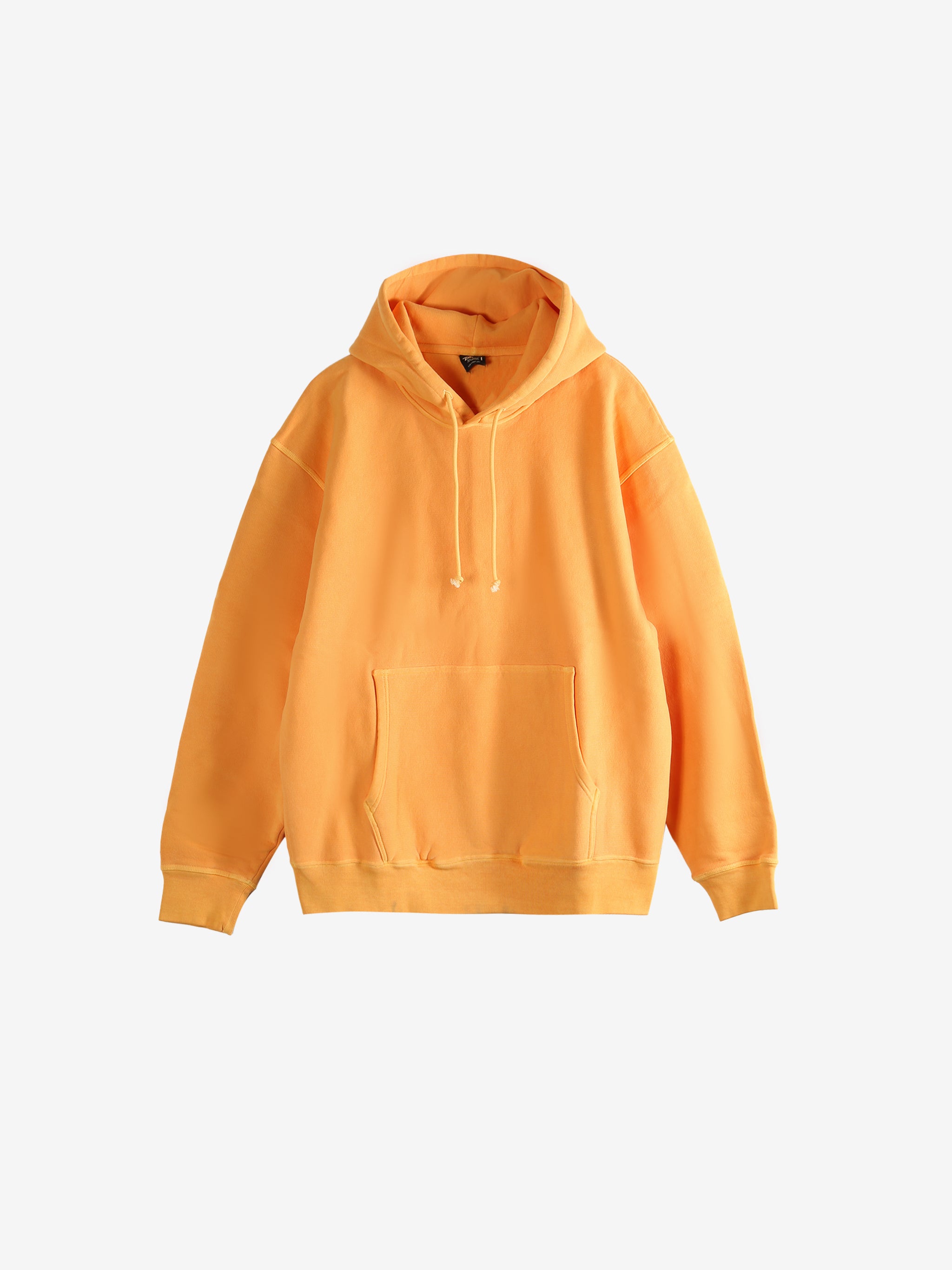 Orange hoodie,front view
