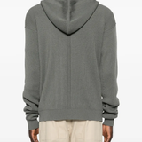Grey hoodie, full body view