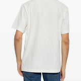 White t-shirt, front view