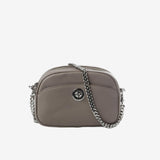 Grey bag, front view