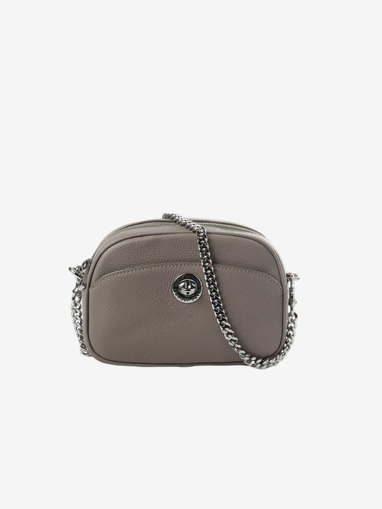 Grey bag, front view