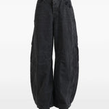 Black pants, full body view