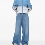 Blue jeans, full body view