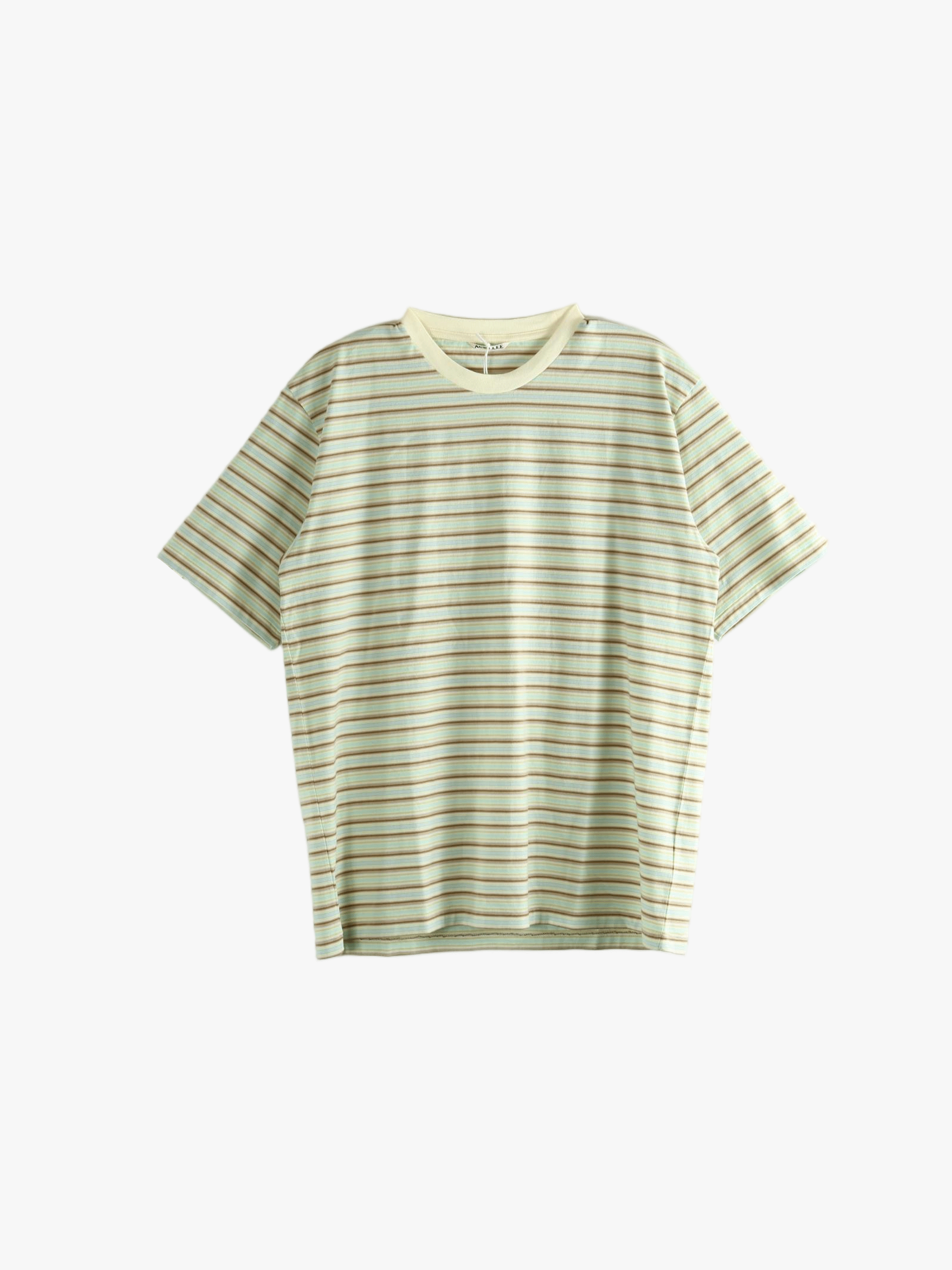 AURALEE - Men Gradient Stripe Jersey Tee – Atelier New York AURALEE - Men Gradient Stripe Jersey Tee – Atelier New York