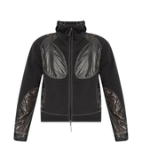 Black hoodie, front view