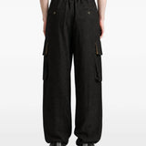 Black pants, full body view