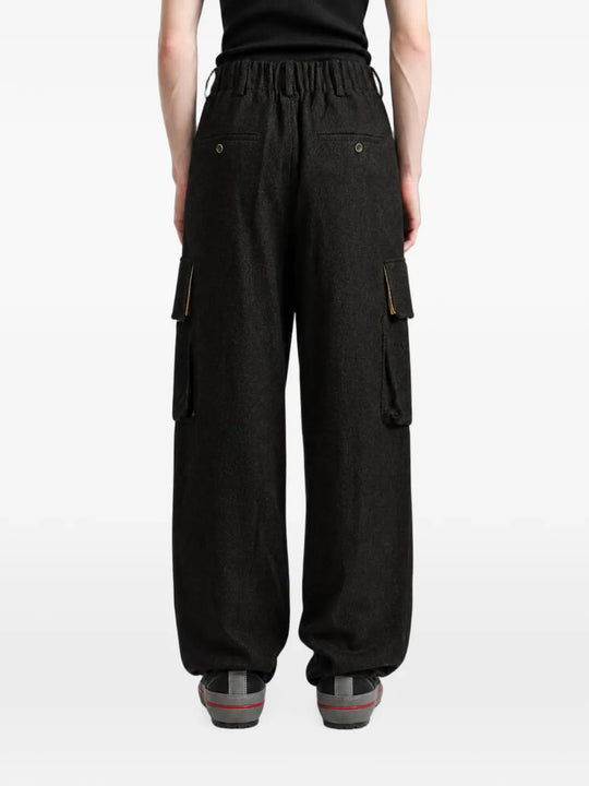 Black pants, full body view